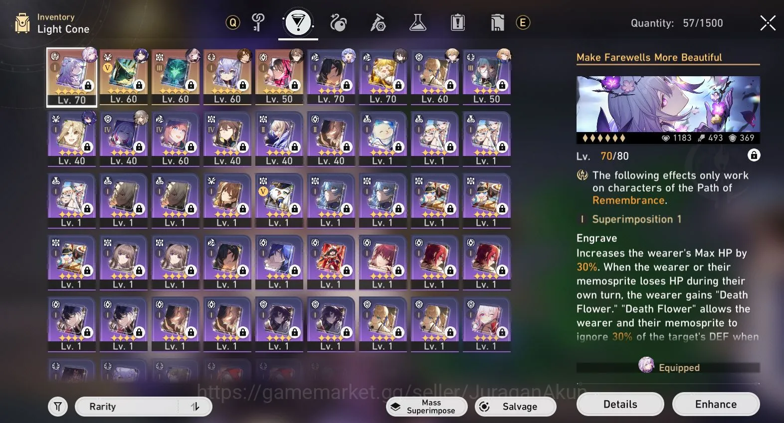 Honkai Star Rail Accounts Mid Game ASIA [TL63] 6 limited (Castorice+Sign, The Herta, Ruan Mei, etc ) (Amphoreus) |Take Email 3
