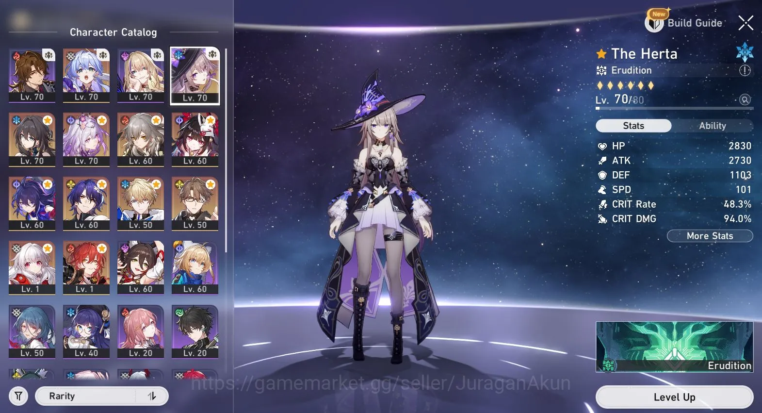 Honkai Star Rail Accounts Mid Game ASIA [TL63] 6 limited (Castorice+Sign, The Herta, Ruan Mei, etc ) (Amphoreus) |Take Email 5