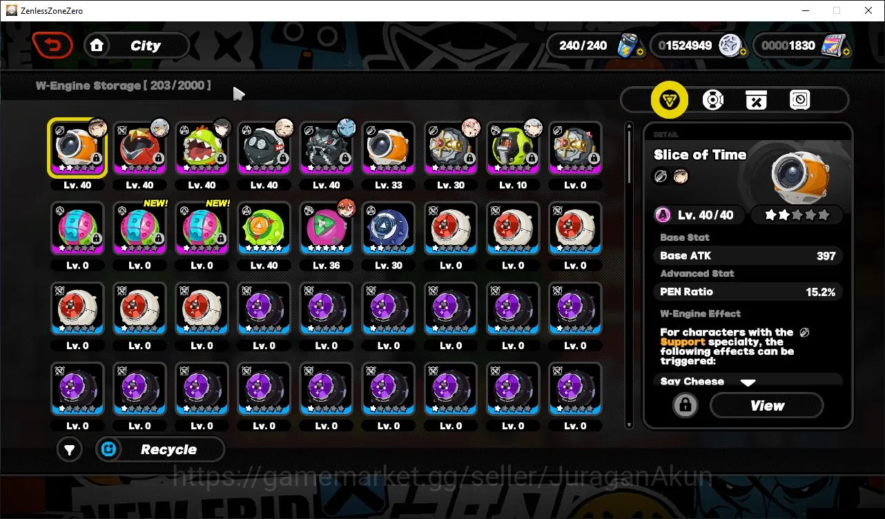 Zenless Zone Zero Accounts Mid-Game NA | IK 37 | S1 CH 3 | 2 Limited | Miyabi,Harumasa |+2 Std [Soldier 11,Koleda]|2 S 3
