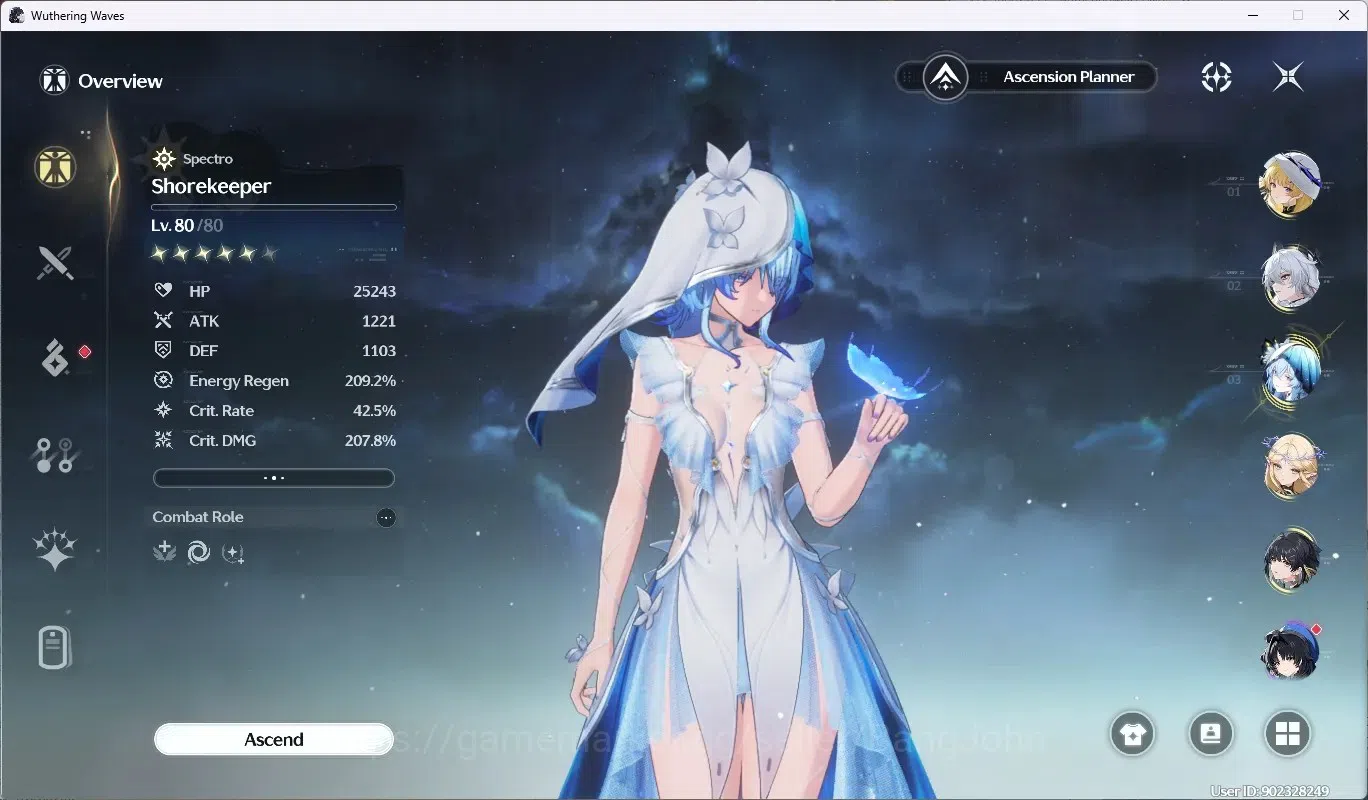 Wuthering Waves Accounts SEA |Well Build|7 Limited Char[Phoebe, Zani, Shore image 15