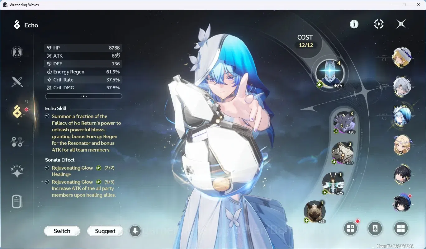 Wuthering Waves Accounts SEA |Well Build|7 Limited Char[Phoebe, Zani, Shore image 16