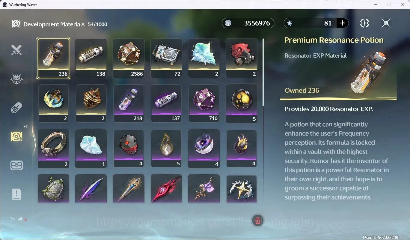 Wuthering Waves Accounts SEA |Well Build|7 Limited Char[Phoebe, Zani, Shore image 7