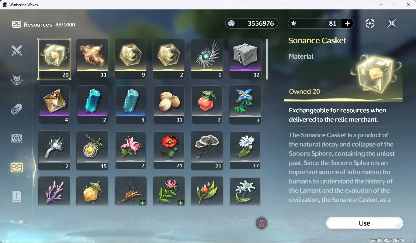 Wuthering Waves Accounts SEA |Well Build|7 Limited Char[Phoebe, Zani, Shore image 8