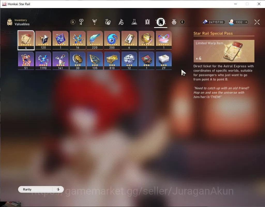Honkai Star Rail Accounts ASIA|TL 60|1,3K SJ|6 Limited|[Cyrene,B3,Dante,Arch image 4