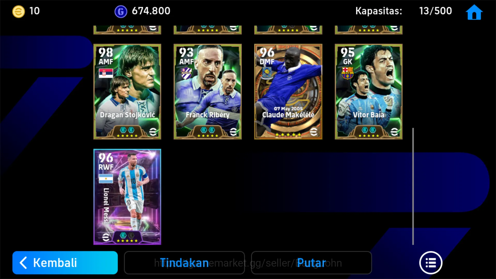 eFootball Accounts Others power 3159 | adriano | marco van basten | david villa | achraf hakimi } EFB030B 3