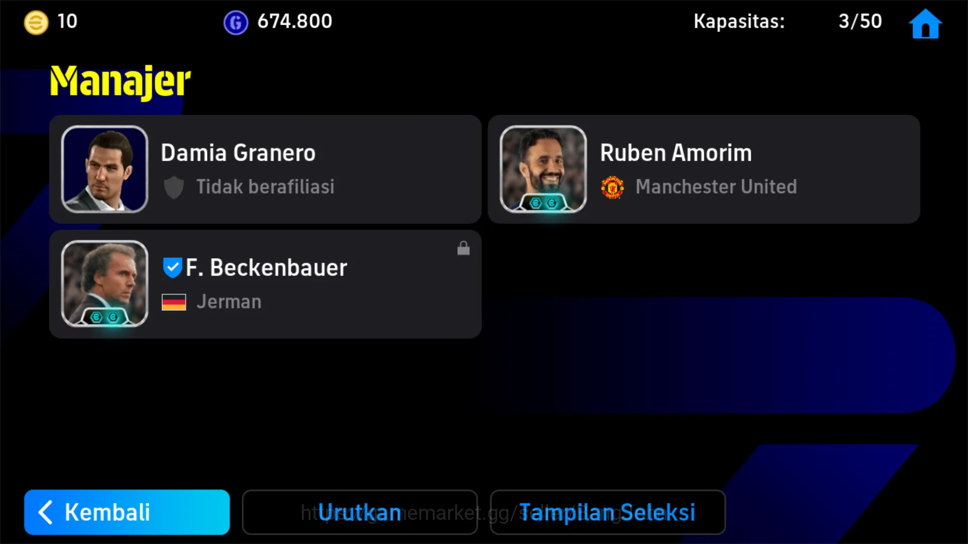 eFootball Accounts Others power 3159 | adriano | marco van basten | david villa | achraf hakimi } EFB030B 5