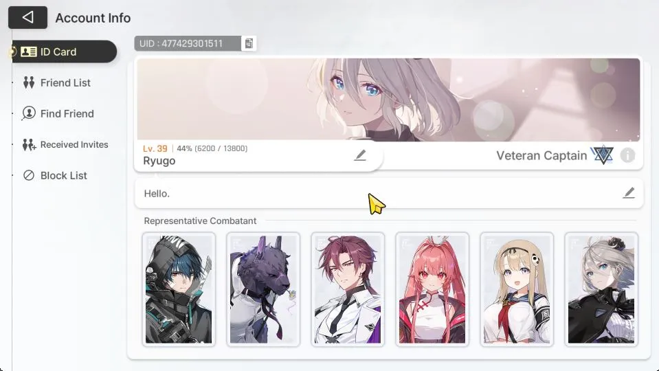 Chaos Zero Nightmare Accounts GLOBAL|LV 39|1,7K Cry|9 SSR (Chizuru+Sign,Yuki,Haru,LukeM1,Mei LinM1,Etc) + 11 SR + 18 SR 5