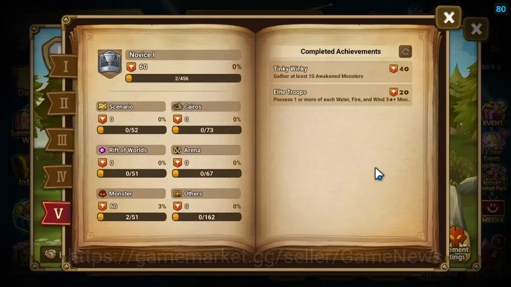 Summoners War: Sky Arena Accounts ASIA|Lv 26|Ready Gacha|115 12-YSC + 160 11-YSC + 3 image 7