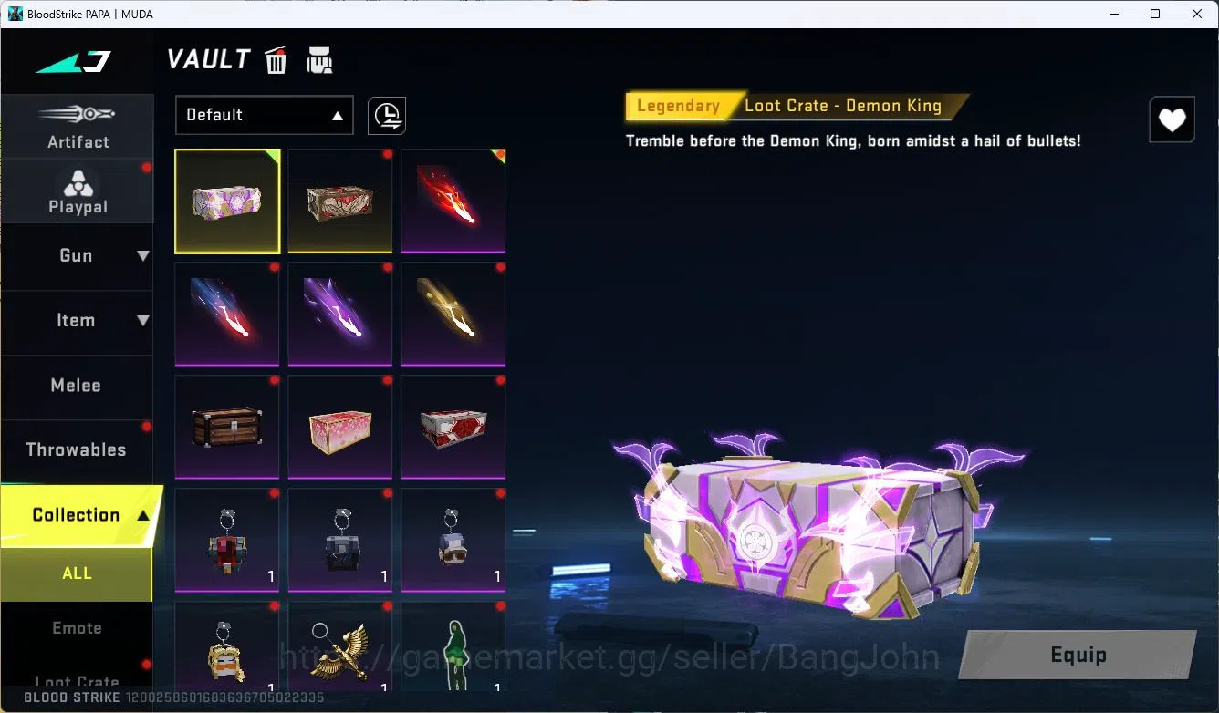 Blood Strike Accounts ASIA|ULTRA=AR97,AUG,MCX,M4A1,ORIGIN-12,URB,INP-9,S image 20