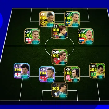 eFootball Accounts Legends & Iconic Players EFOOTBALL 2026 | AUBAMEYANG COLLAB NARUTO, ZLATAN IBRA, JOHAN CRUYFF, W