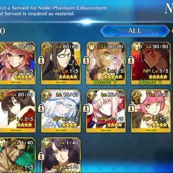 Fate-Grand Order Accounts NA |Septem Lv 39|6 SSR|R + O|Koyanskaya Light, Oberon, Waver, Dioscuri, Cu Alter, Tamamo Lancer|CE