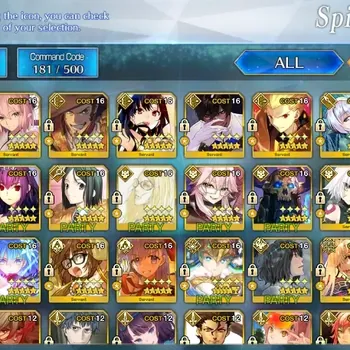 Fate-Grand Order Accounts NA Lvl 136|RGB + O| 23 SSR |12 Max Skill|Arjuna Alter (NP