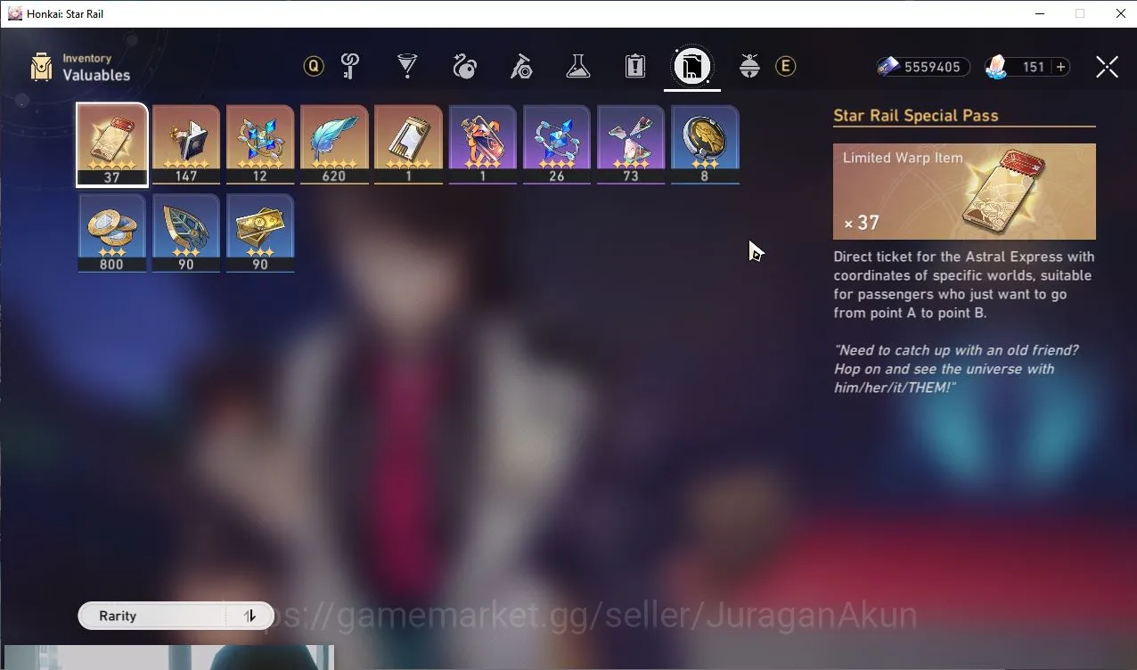 Honkai Star Rail Accounts Mid Game Asia |TL68|8 Limited [Saber+Sign,Firyfly 4
