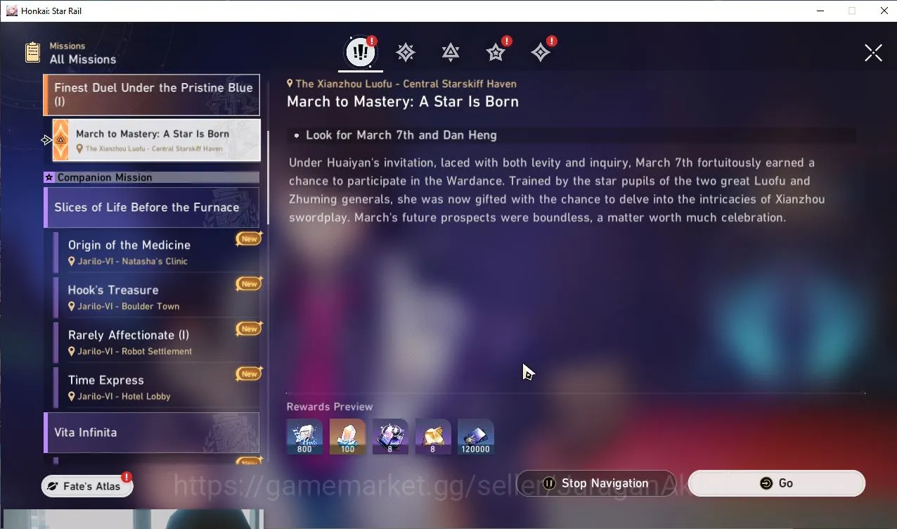 Honkai Star Rail Accounts Mid Game Asia |TL68|8 Limited [Saber+Sign,Firyfly 5