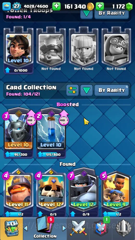 Clash Royale Accounts Midgame Lvl 27|Trophy 6085|KTL 10|Limit Skin|Card 104| 1 Hero 6 EVO 2 Champ 23 Legend 28 Epic,30 8