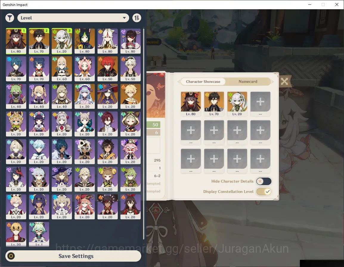 Genshin Impact Mid Game ASIA|AR50| 3 Limited + 2 [5 Star's Weapon] Zhongli image 1