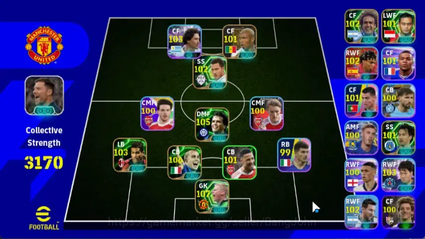 eFootball Accounts Mobile|PW 3170|Peter Schmeichel Epic,Fabio Cannava image 1