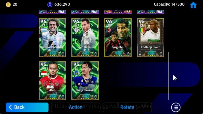 eFootball Accounts Mobile|PW 3170|Peter Schmeichel Epic,Fabio Cannava image 5