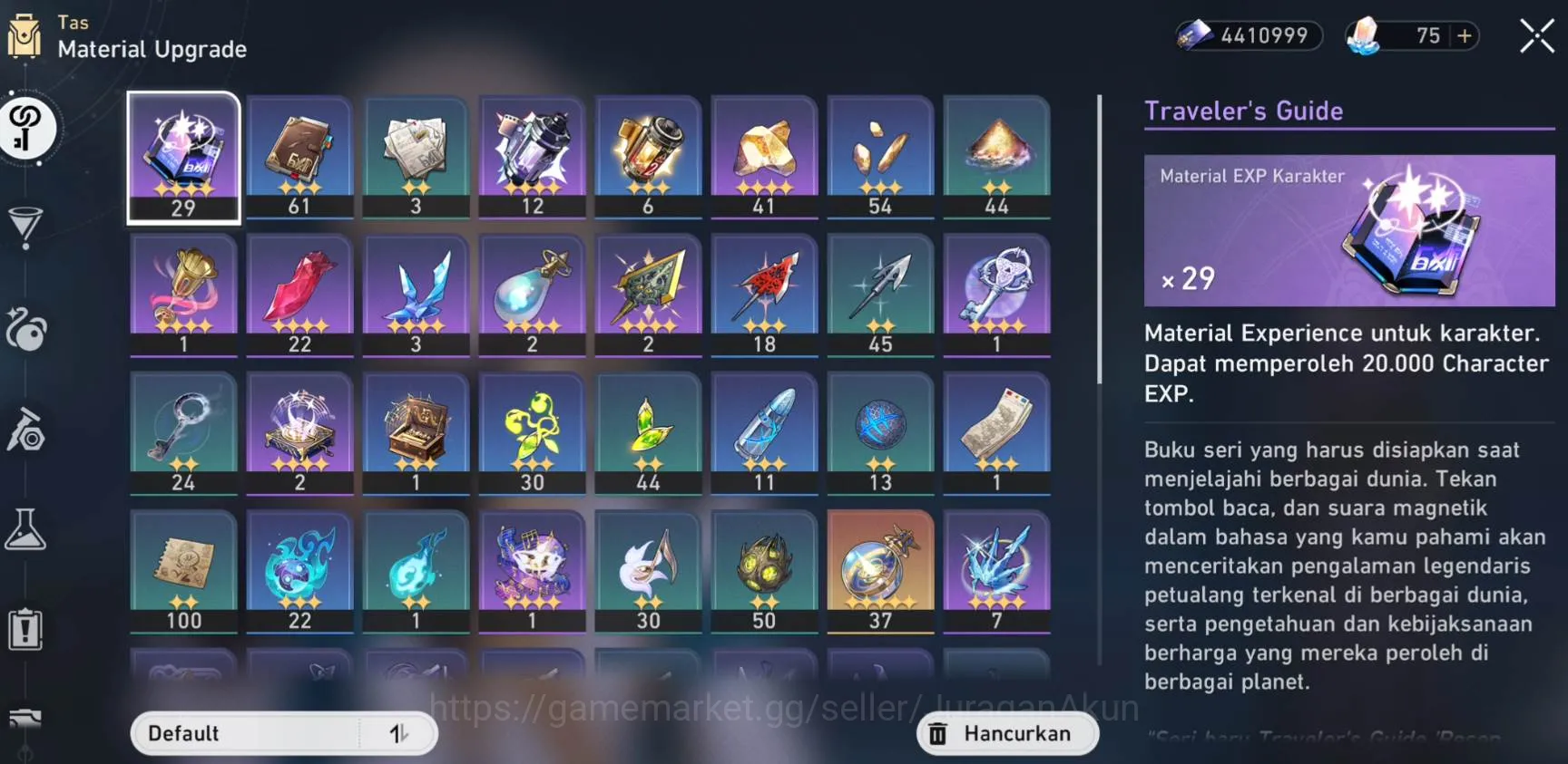 Honkai Star Rail Accounts Mid Game Asia [TL70] 11 Limited (Feixiao+Sign, Huohuo, Archeron, Jade, Ruan Mei, Topaz, Luocha and 6