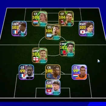 eFootball Accounts Others Android|CS 3166|6 Johan C,Marco VB,Sergio A,Steven G,Rul C,Andriy S|8 Show time Lamine Yamal