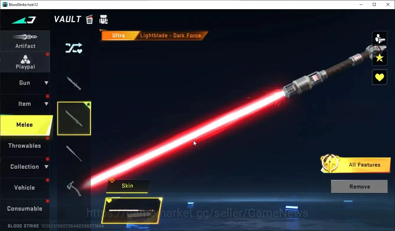 Blood Strike Accounts ASIA|MELEE ULTRA LightBlade - Limbo + ULTRA  Pitch image 5