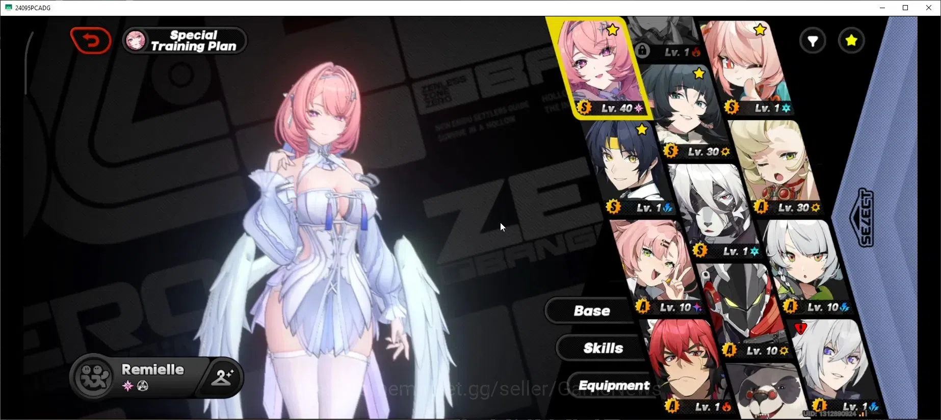 Zenless Zone Zero Accounts Starter Asia|IK 31|S1 CH4|4 Limited (Remielle,Jane Doe)+Sign Zhao,Harumasa +1 STD Char (Lycaon 1