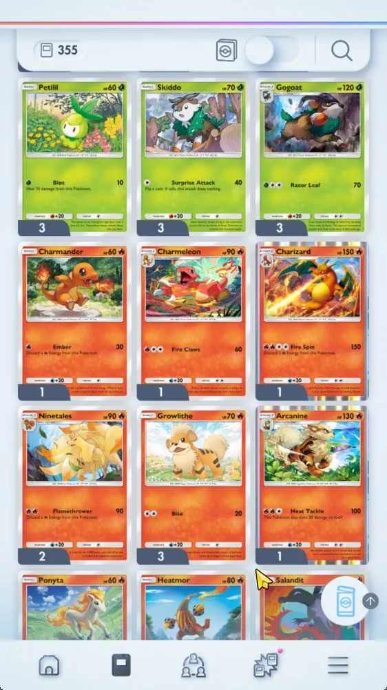 Pokémon TCG Pocket Accounts Lv 11 | 355 Card | Total 9 EX Card (Pikachu Crown  image 4