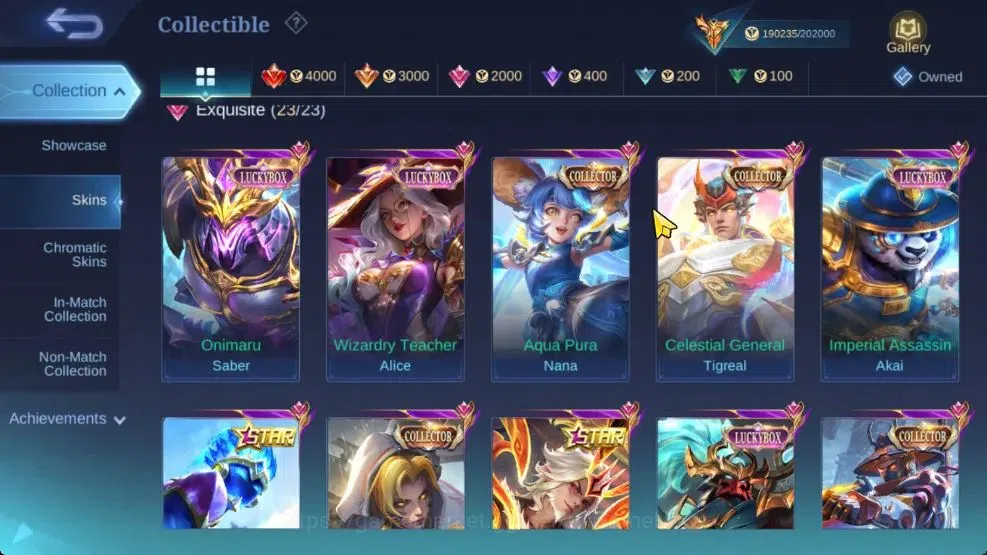 Mobile Legends: Bang Bang Accounts Hero 132|Skin 470|Legend[Freya,Guin],Aspiran[Ruby, image 9