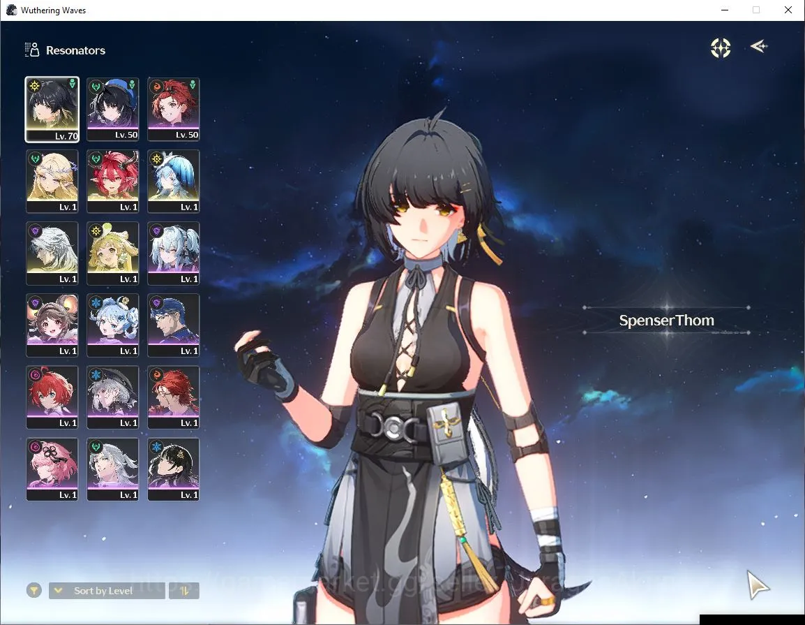 Wuthering Waves Accounts Mid-Game NA | UL 45 | 3 Limit | [Cartethyia,Shorekeeper]+Sign,Ciaccona | DB Lv28 | MC Female | Log 3