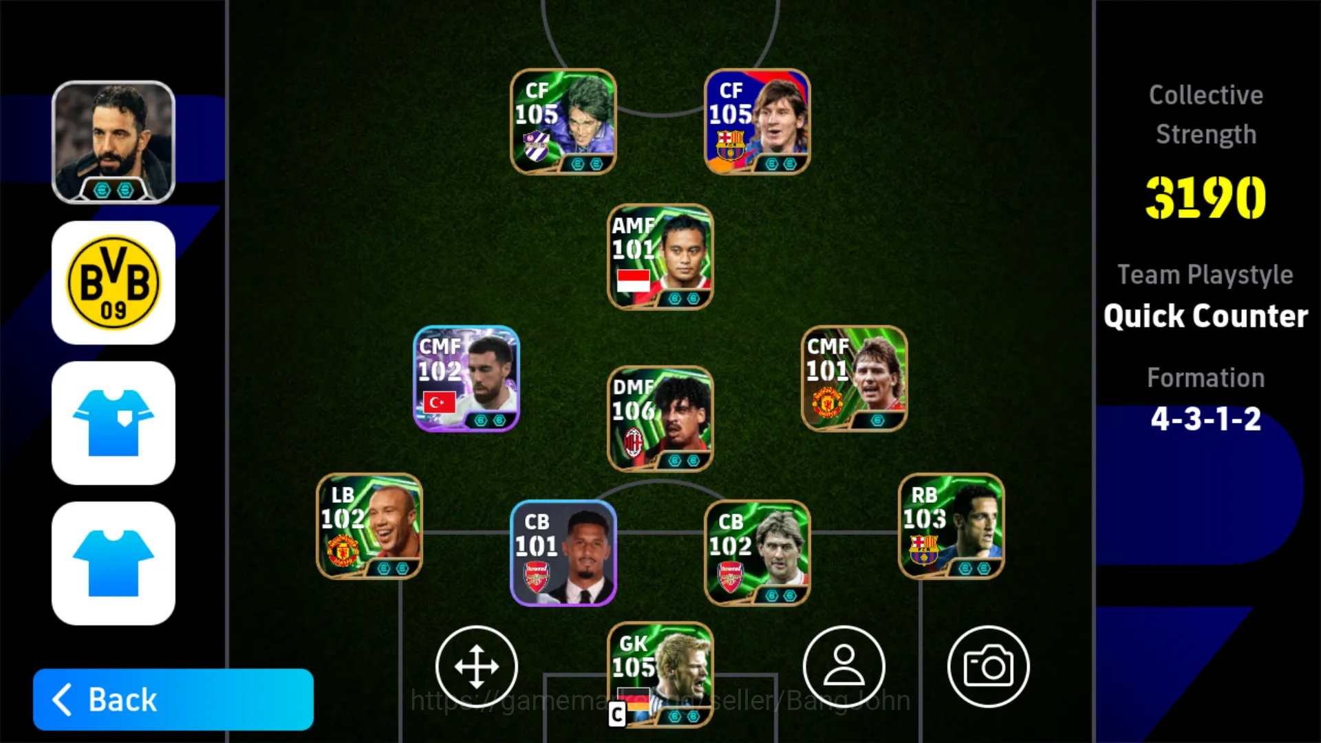 power 3190 | Messi pack barca | EFB069B eFootball Others power 3190 | Messi pack barca | EFB069B image 1