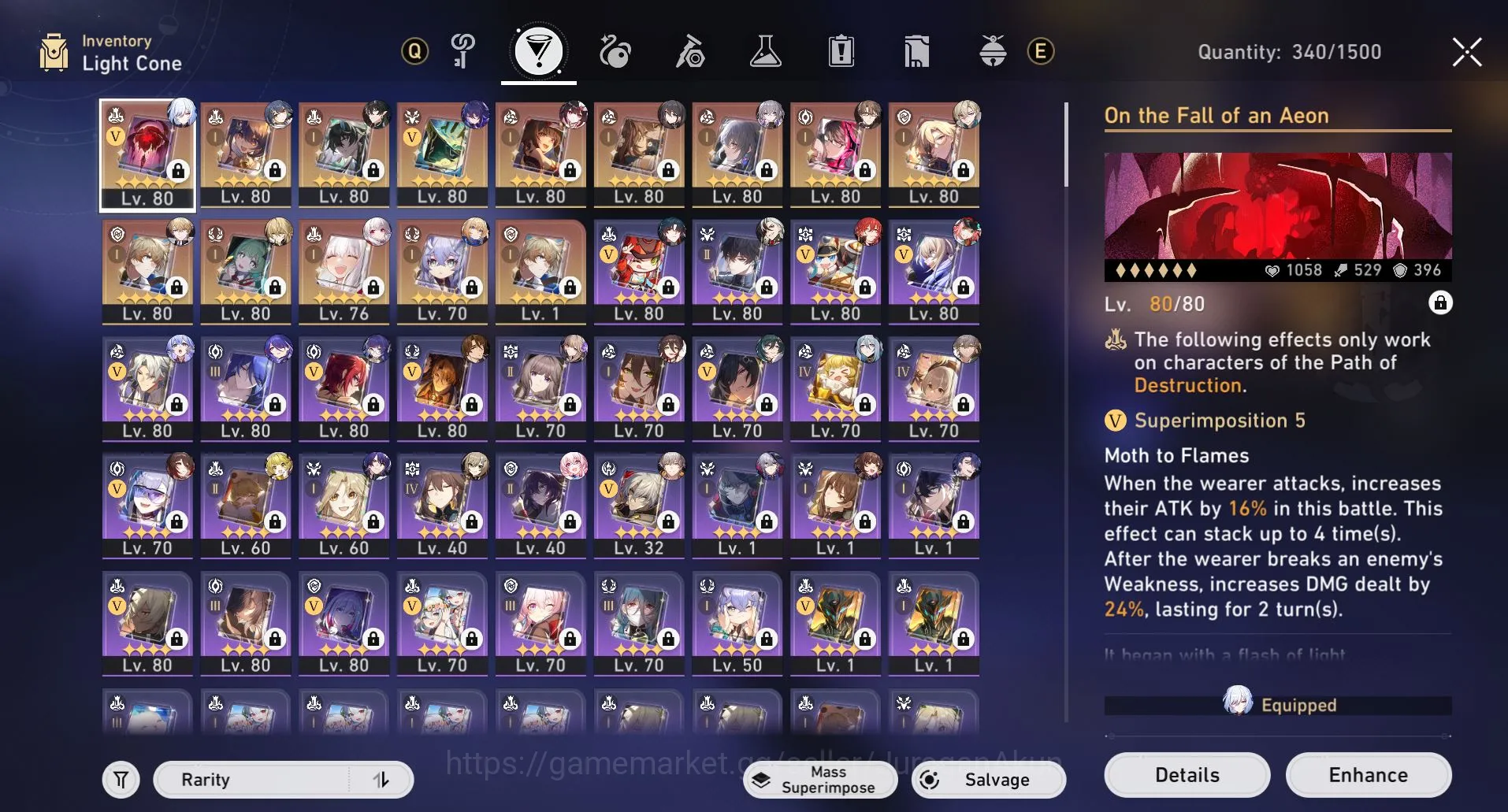 Honkai Star Rail Accounts ASIA [TL70] 15 Limited+5 Sign (Acheron,Robin,Rappa image 3
