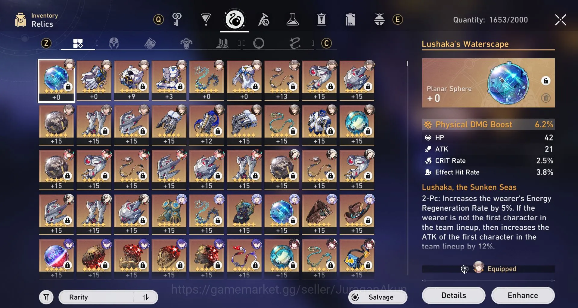 Honkai Star Rail Accounts ASIA [TL70] 15 Limited+5 Sign (Acheron,Robin,Rappa image 6