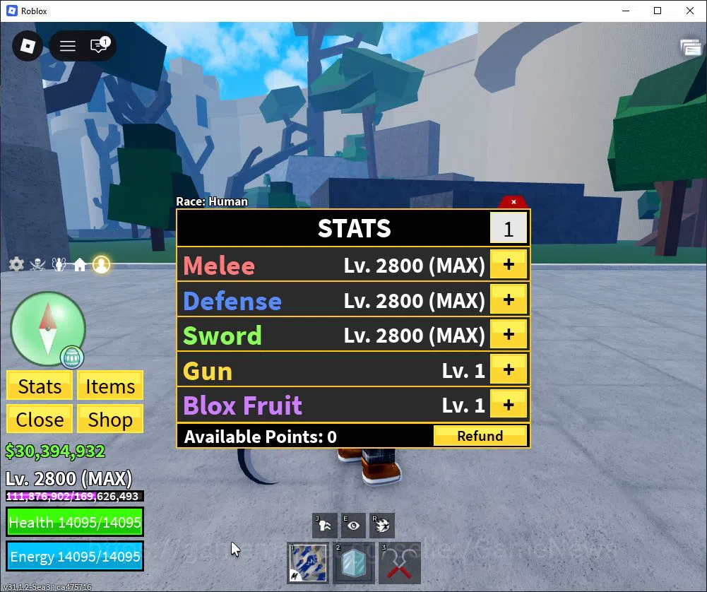 Blox Fruit |Lv Max + Ice,GodHuman|30M Beli 39K Frag|2 Myth Weap 1 Myth Fruit (Gravity)|Human V1|Unverif(RBL923) Roblox Accounts Blox Fruit |Lv Max + Ice,GodHuman|30M Beli 39K Frag|2 Myth Weap 1 Myth Fruit (Gravity)|Human