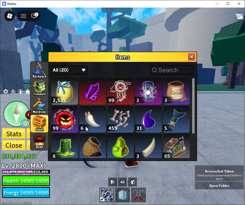 Roblox Accounts Blox Fruit |Lv Max + Ice,GodHuman|30M Beli 39K Frag|2 Myth Weap 1 Myth Fruit (Gravity)|Human 7