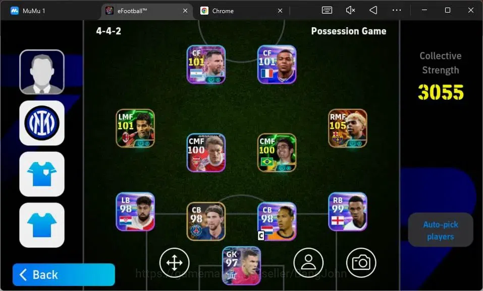 eFootball Accounts Android|PW 3055|Lamine Yamal BigTime Blitz|Lionel  image 3