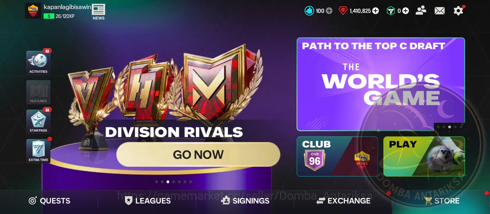 EA SPORTS FC Mobile Accounts EA FC | 1400000+ GEMS |  {Only linked to an EA account} 2