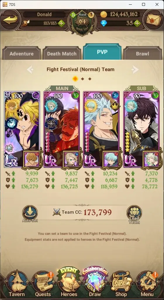 The Seven Deadly Sins: Grand Cross Accounts Global|3M CC|238 LS|2 LR+9 UR+Collab Gachiakuta|A  image 11
