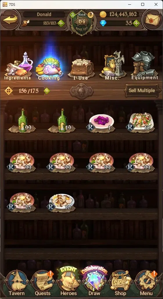 The Seven Deadly Sins: Grand Cross Accounts Global|3M CC|238 LS|2 LR+9 UR+Collab Gachiakuta|A  image 17