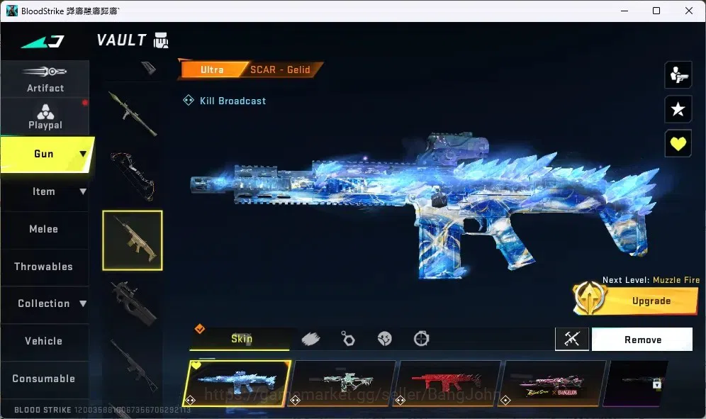 Blood Strike Accounts ASIA | ULTRA MELEE: Spear-Naoru  | 2 EVA,2 TR,1 AO image 10