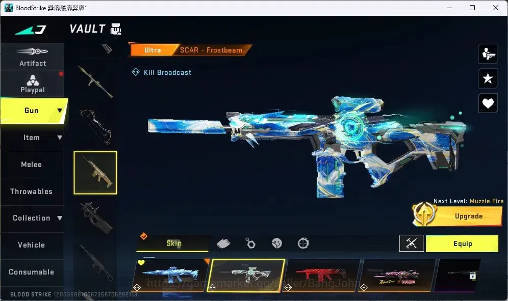 Blood Strike Accounts ASIA | ULTRA MELEE: Spear-Naoru  | 2 EVA,2 TR,1 AO image 11