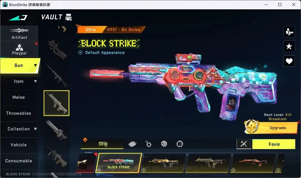 Blood Strike Accounts ASIA | ULTRA MELEE: Spear-Naoru  | 2 EVA,2 TR,1 AO image 14