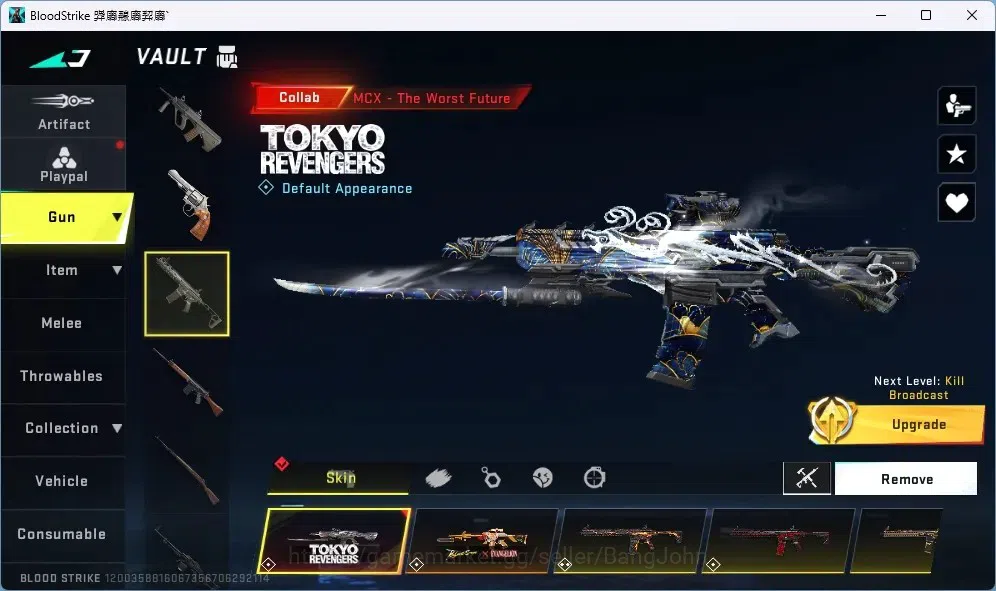 Blood Strike Accounts ASIA | ULTRA MELEE: Spear-Naoru  | 2 EVA,2 TR,1 AO image 15