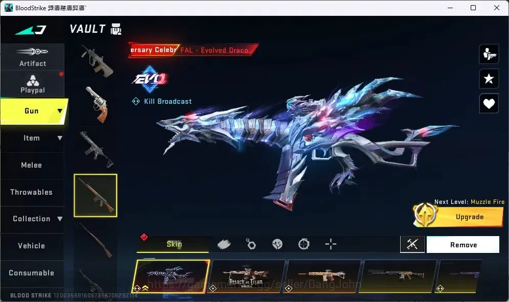Blood Strike Accounts ASIA | ULTRA MELEE: Spear-Naoru  | 2 EVA,2 TR,1 AO image 17