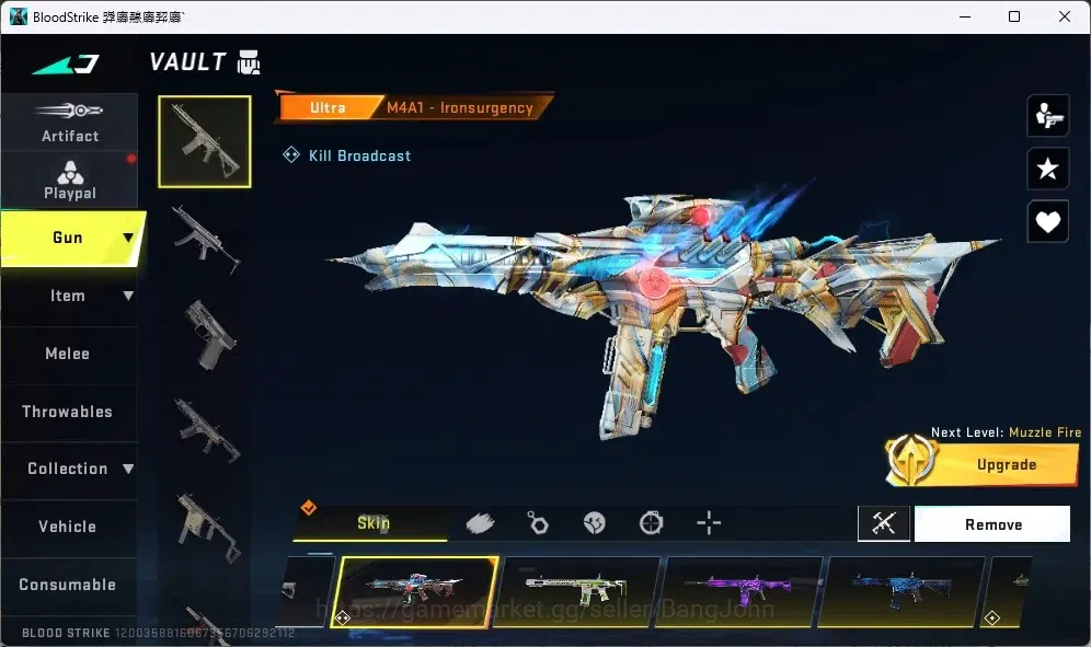 Blood Strike Accounts ASIA | ULTRA MELEE: Spear-Naoru  | 2 EVA,2 TR,1 AO image 2