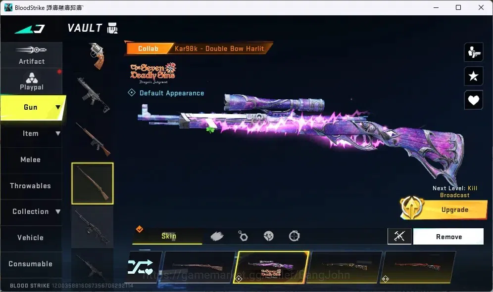 Blood Strike Accounts ASIA | ULTRA MELEE: Spear-Naoru  | 2 EVA,2 TR,1 AO image 20