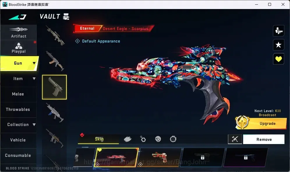 Blood Strike Accounts ASIA | ULTRA MELEE: Spear-Naoru  | 2 EVA,2 TR,1 AO image 6