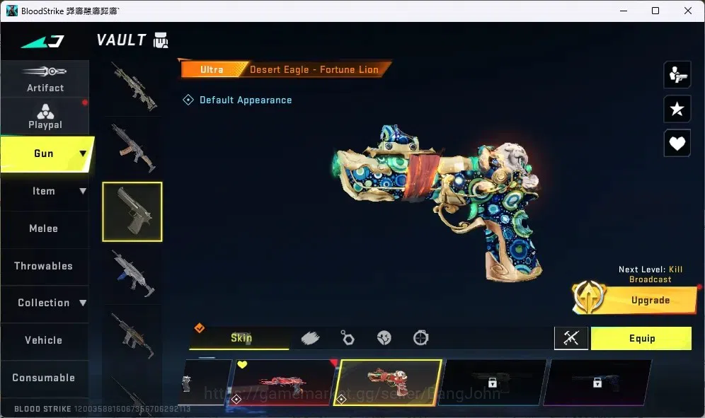 Blood Strike Accounts ASIA | ULTRA MELEE: Spear-Naoru  | 2 EVA,2 TR,1 AO image 7