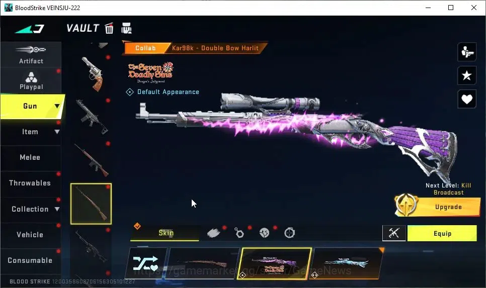 Blood Strike Accounts ASIA|ETERNAL AK47-Overload Lv2|8 ULTRA[ETHAN,KATYA image 10