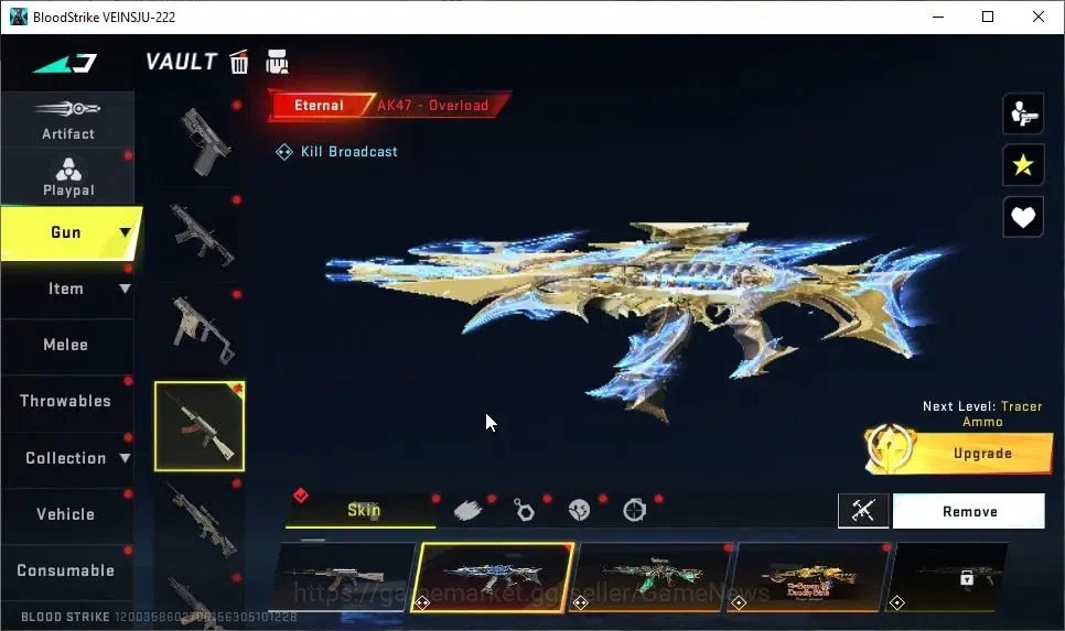 Blood Strike Accounts ASIA|ETERNAL AK47-Overload Lv2|8 ULTRA[ETHAN,KATYA image 13
