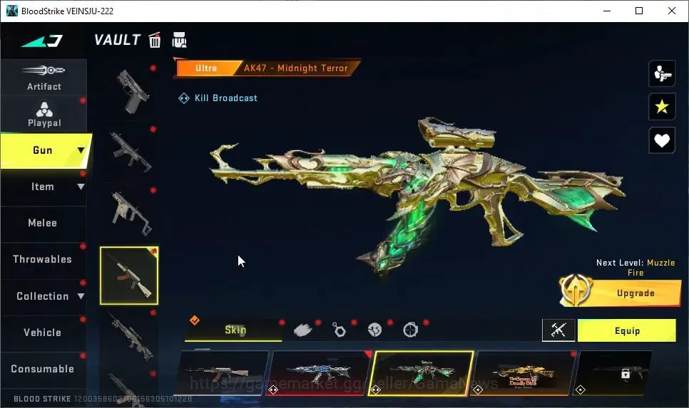 Blood Strike Accounts ASIA|ETERNAL AK47-Overload Lv2|8 ULTRA[ETHAN,KATYA image 15